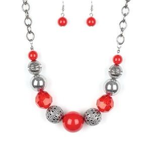 Sugar, Sugar Red Necklace Set